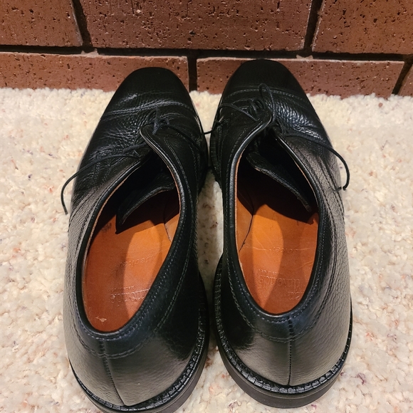 Allen Edmonds Becker Black Cap-Toe Oxford Lace-Up Dress Shoes Size 9 D - Picture 3 of 15